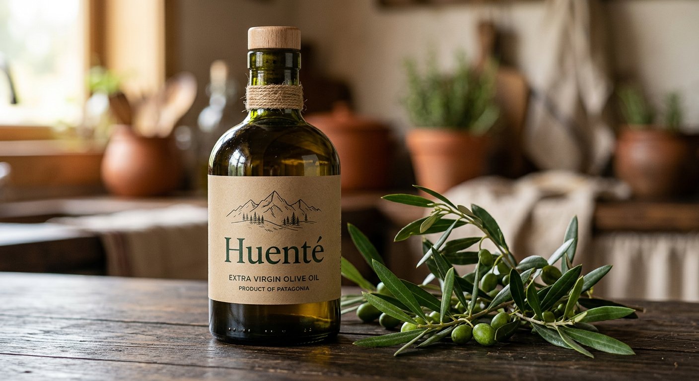 Aceite de oliva extra virgen Huenté
