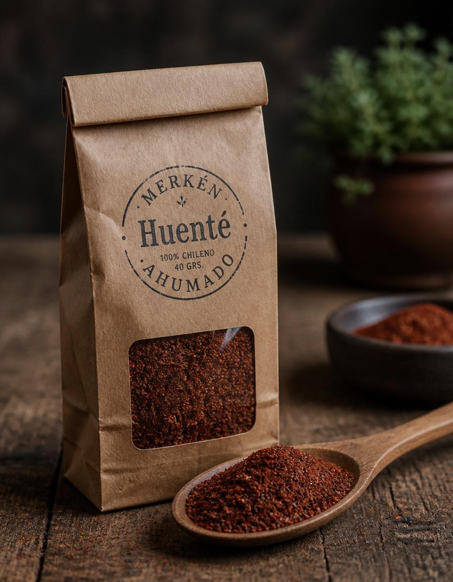 Merkén ahumado Huenté
